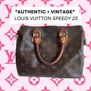 AUTHENTIC 2006 VINTAGE LOUIS VUITTON SPEEDY 25